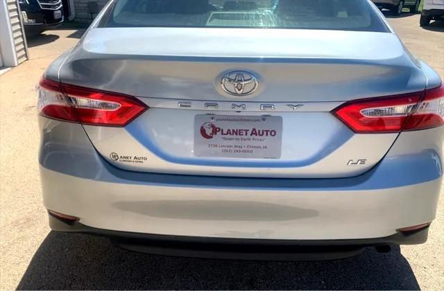 2018 toyota camry le