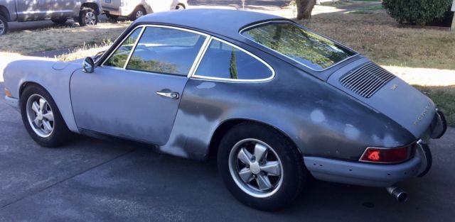 1969 porsche 911s silver coupe - matching numbers per coa