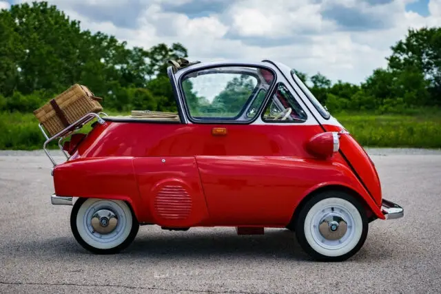 1959 bmw isetta 300 convertible rare 1 of 15! 4-speed bmw classic collector