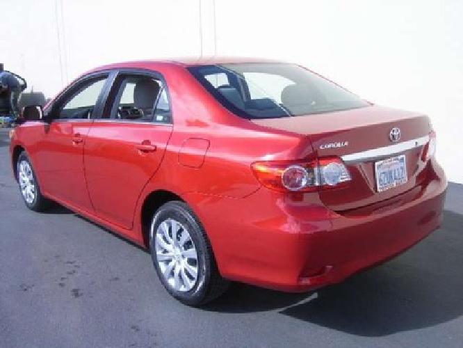 2013 toyota corolla le..one owner..certifed in san rafael, ca