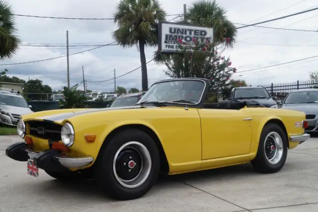 1974 triumph tr6 completely restored car. absolutely beautiful