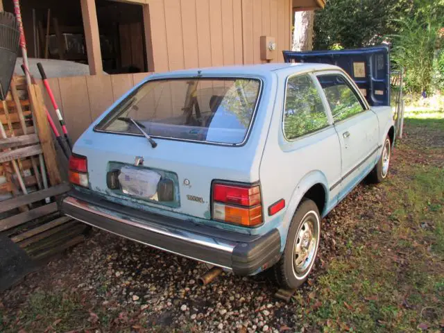 1981 honda civic 1500gl hatchback 3d