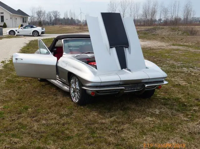 1967 corvette sting ray convertible restomod