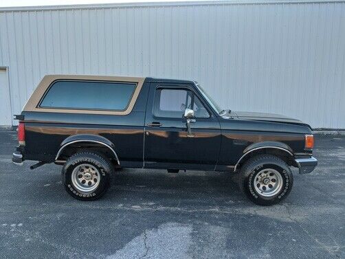 1990 ford bronco 68265 miles blue