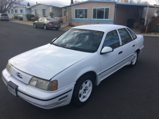 1989 ford taurus sho 5-speed rust free california car - no reserve!!!