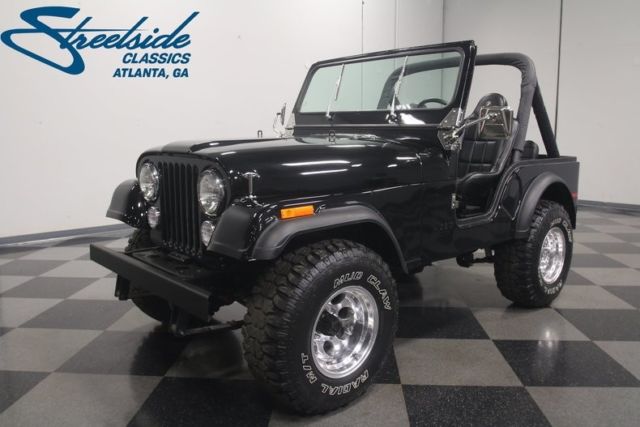 1980 jeep cj5 69888 miles black jeep 304 v8 4 speed manual
