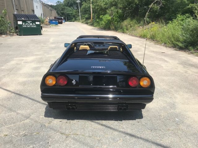 1987 ferrari 328 gts black on tan beautiful condition runs perfect