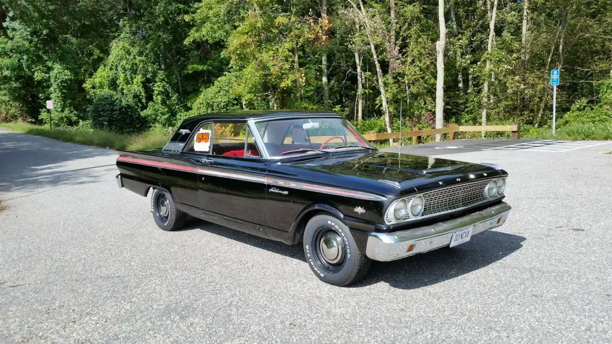 1963 ford fairlane 260 4v, sport coupe g.a. car, very clean solid body