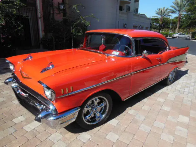 1957 chevrolet bel air restored gorgeous 2 door hardtop