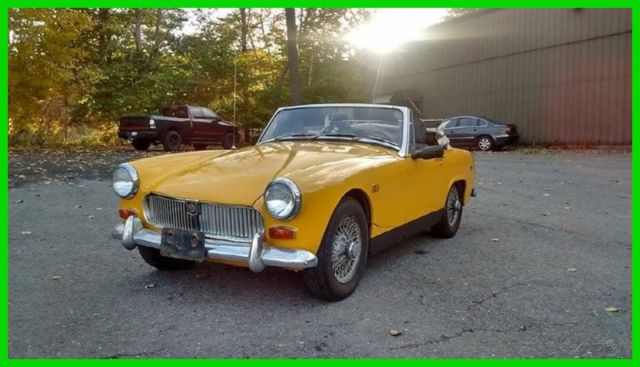 1969 mg midget no reserve runs and drives great, fiat,opel,68,70,71,72,roadster