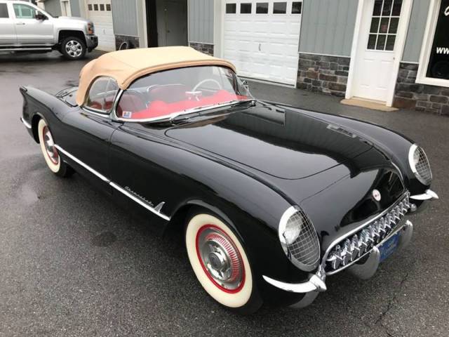 1954 chevrolet corvette frameoffrestored*3ncrstopflights*bloomingtongold* rwd i6