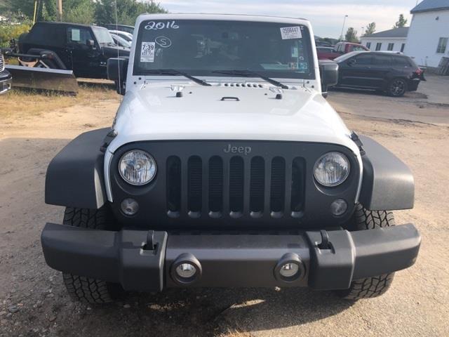 2016 jeep wrangler unlimited sport 4x4 sport 4dr suv for sale in northfield, new hampshire