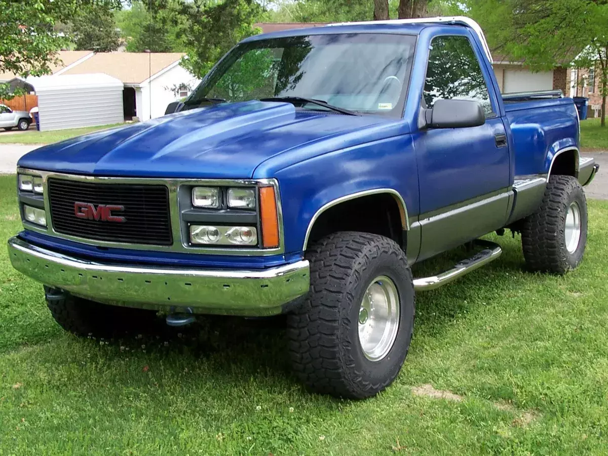 1988 gmc stepside pickup truck sierra gmt400 offroad 4 wheel drive 350 lift