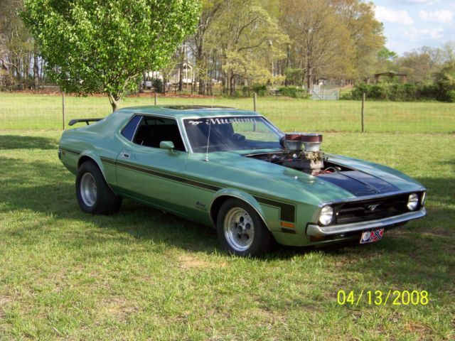 1971 mustang street machine
