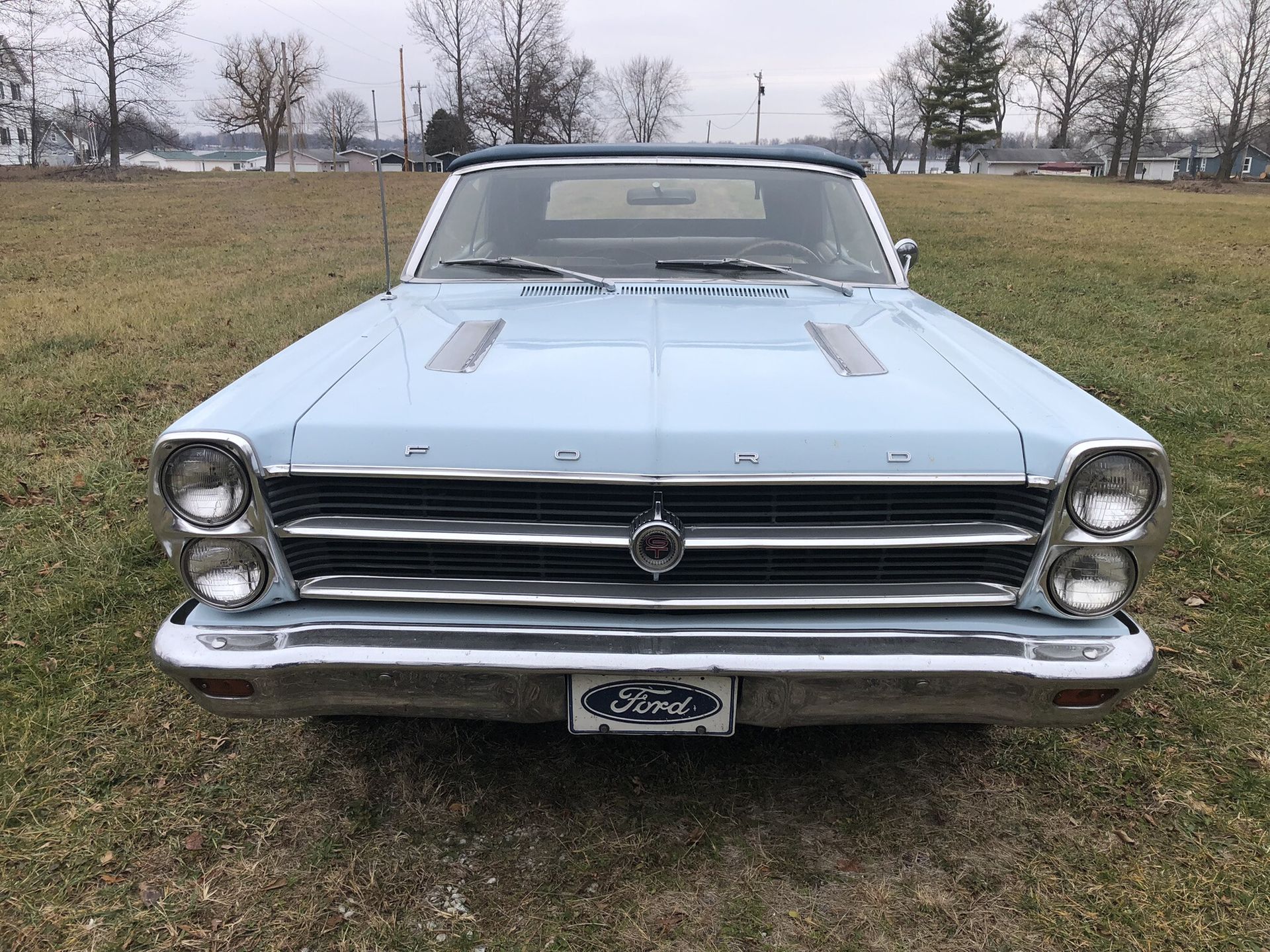 1966 ford fairlane gt convertible with a 390 v8 and a four-speed