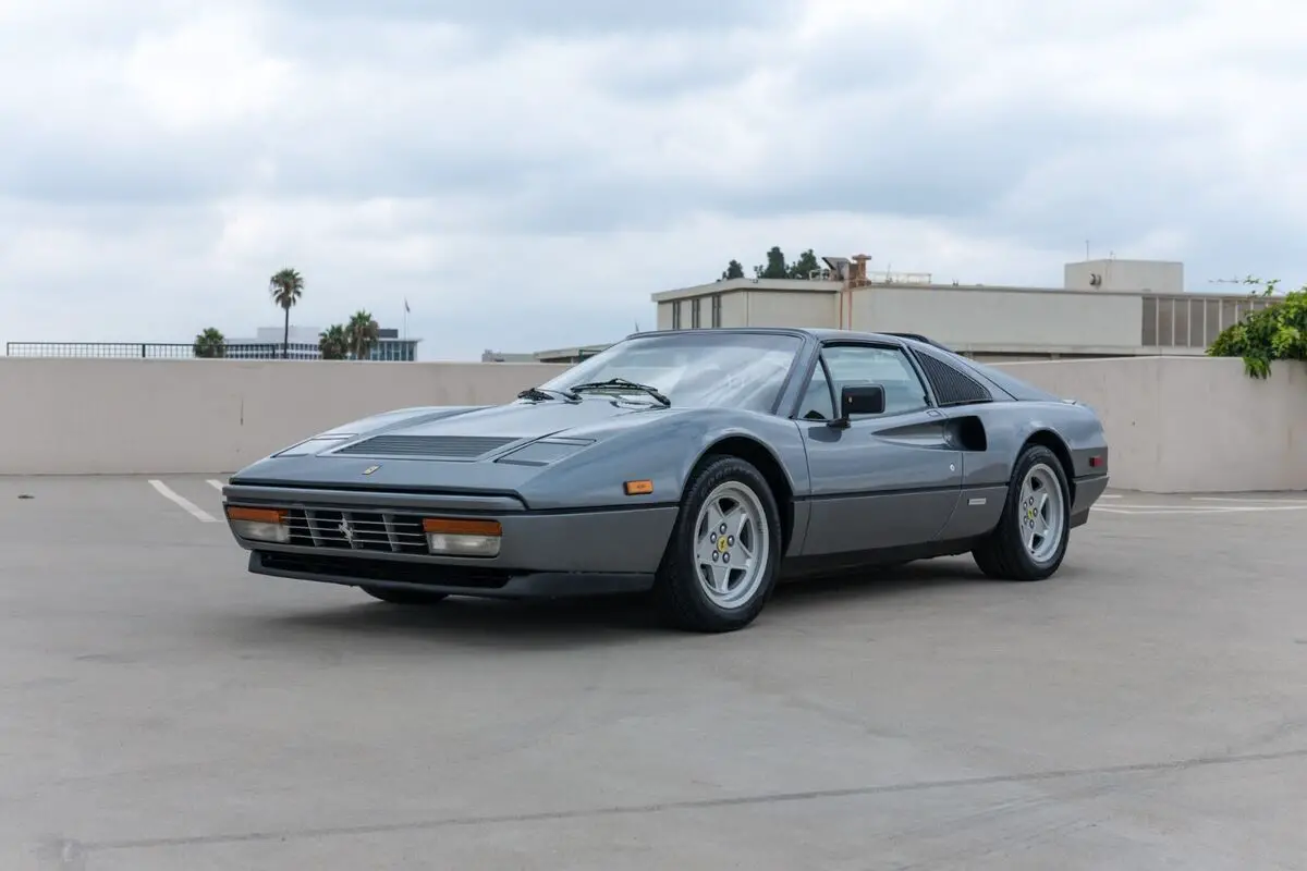1988 ferrari 328 gts grigio metallic