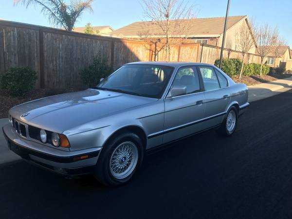1990 bmw 535i e34 rare 5 speed manual low miles clean tittle
