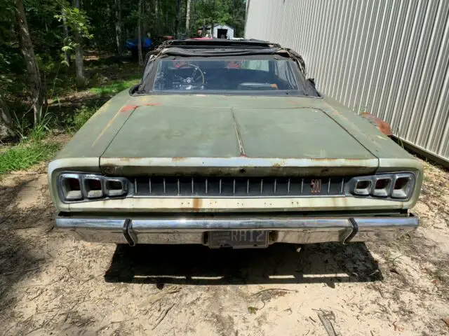 1968 dodge coronet 500 convertible 383 project