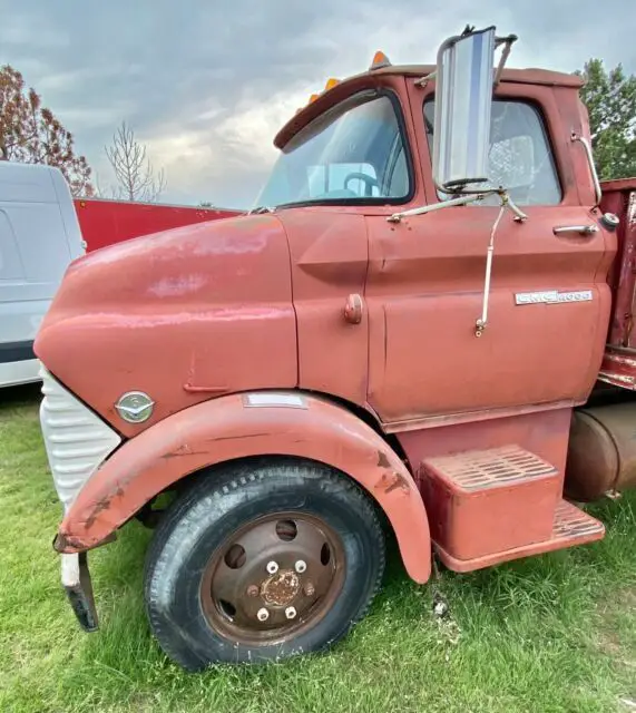 1961 gmc pickup pickup red rwd manual
