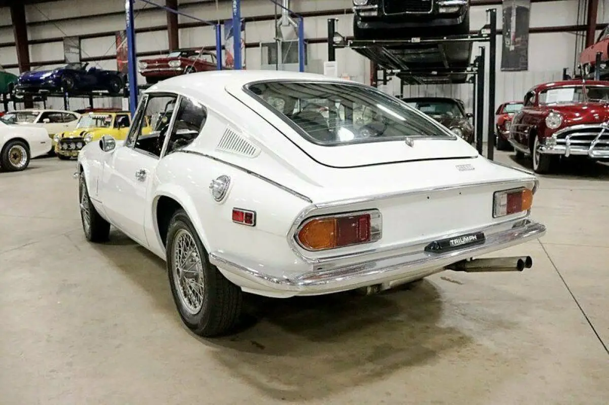 1972 triumph gt6 40346 miles white coupe 6-cylinder 5-speed manual