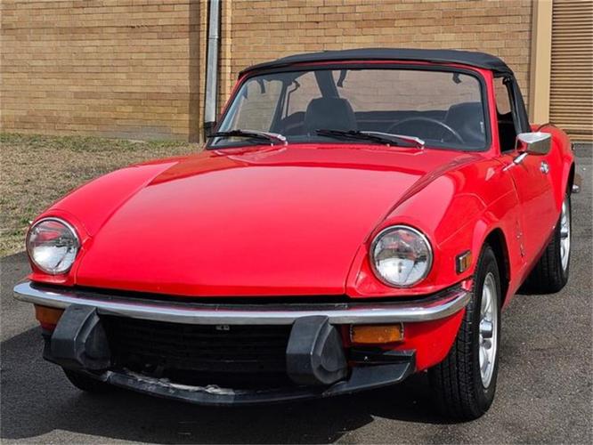 1973 triumph spitfire in hope mills, north carolina