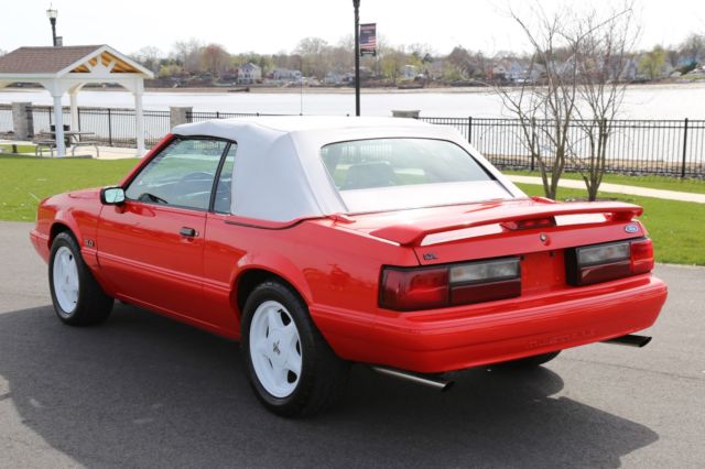 1992 ford mustang lx summer edition convertible 16k actual miles mint no reserve