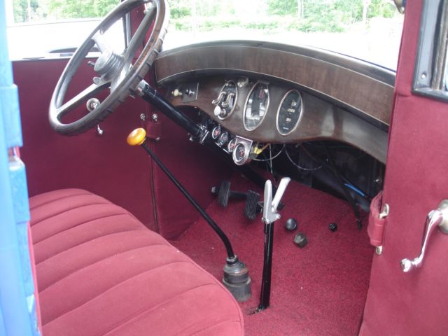 1926 willys knight model 70a car original sleeve valve engine runs antique auto