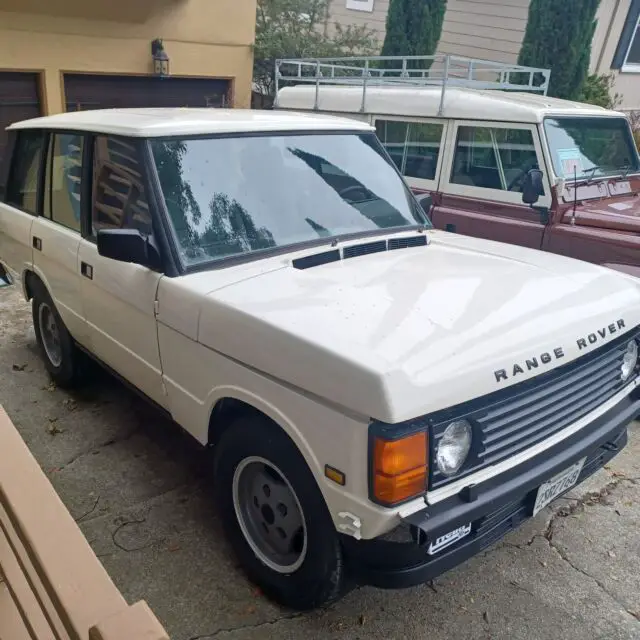 1st year of the classic in the us solid roof 3.5 v8 short wheelbase range rover