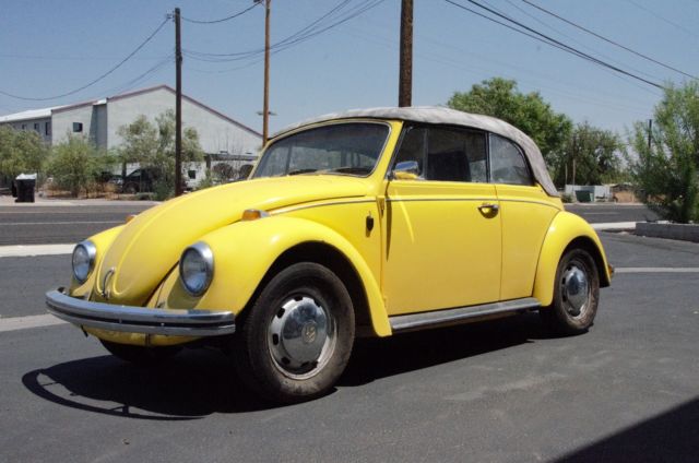 1969 vv beetle convertable