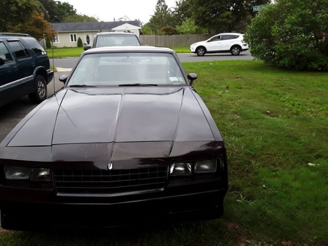 85 monte carlo ss 112k miles all original 305 a/t runs & drives gr8 nj