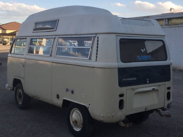 1968 volkswagen bus highroof hightop camper van campervan adventurewagen