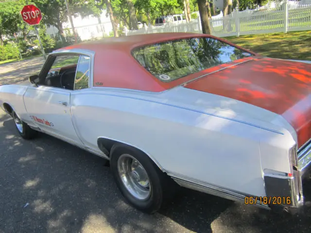 1970 chevrolet monte carlo rally rims 76 350 4 bbl corvette engine b+m aut shift