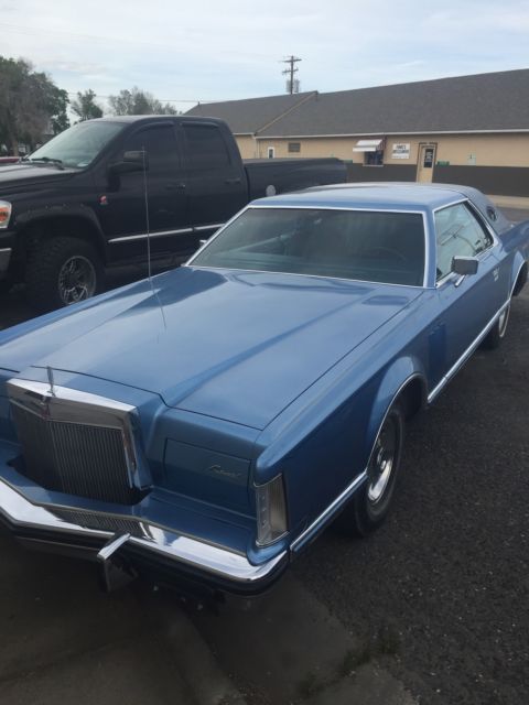 near mint 1977 lincoln continental mark v low original miles