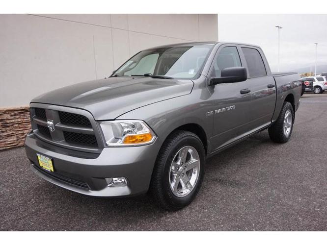 2012 ram ram pickup 1500 st 4x4 st 4dr crew cab 5.5 ft. sb pickup for sale in butte, montana