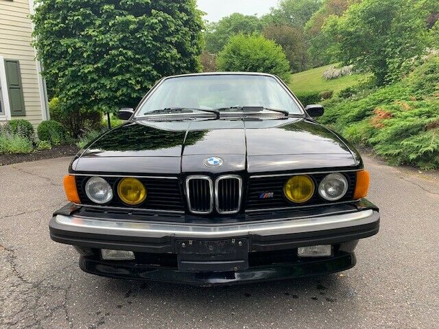 1987 bmw m6 black/ lotus white 3 owner
