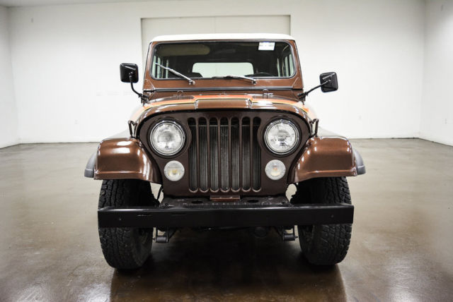 1980 jeep cj-7 77327 miles brown 258 6 cylinder 4 speed manual