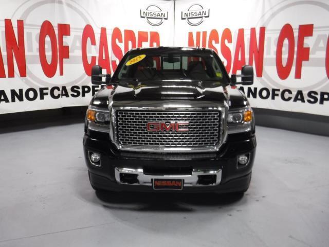 2015 gmc sierra 3500hd denali 4x4 denali 4dr crew cab sb srw for sale in bar nunn, wyoming