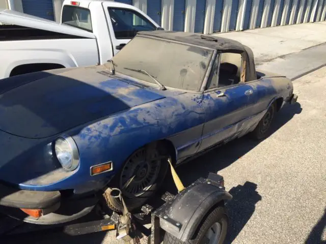 1976 alfa romeo spa spider barn find