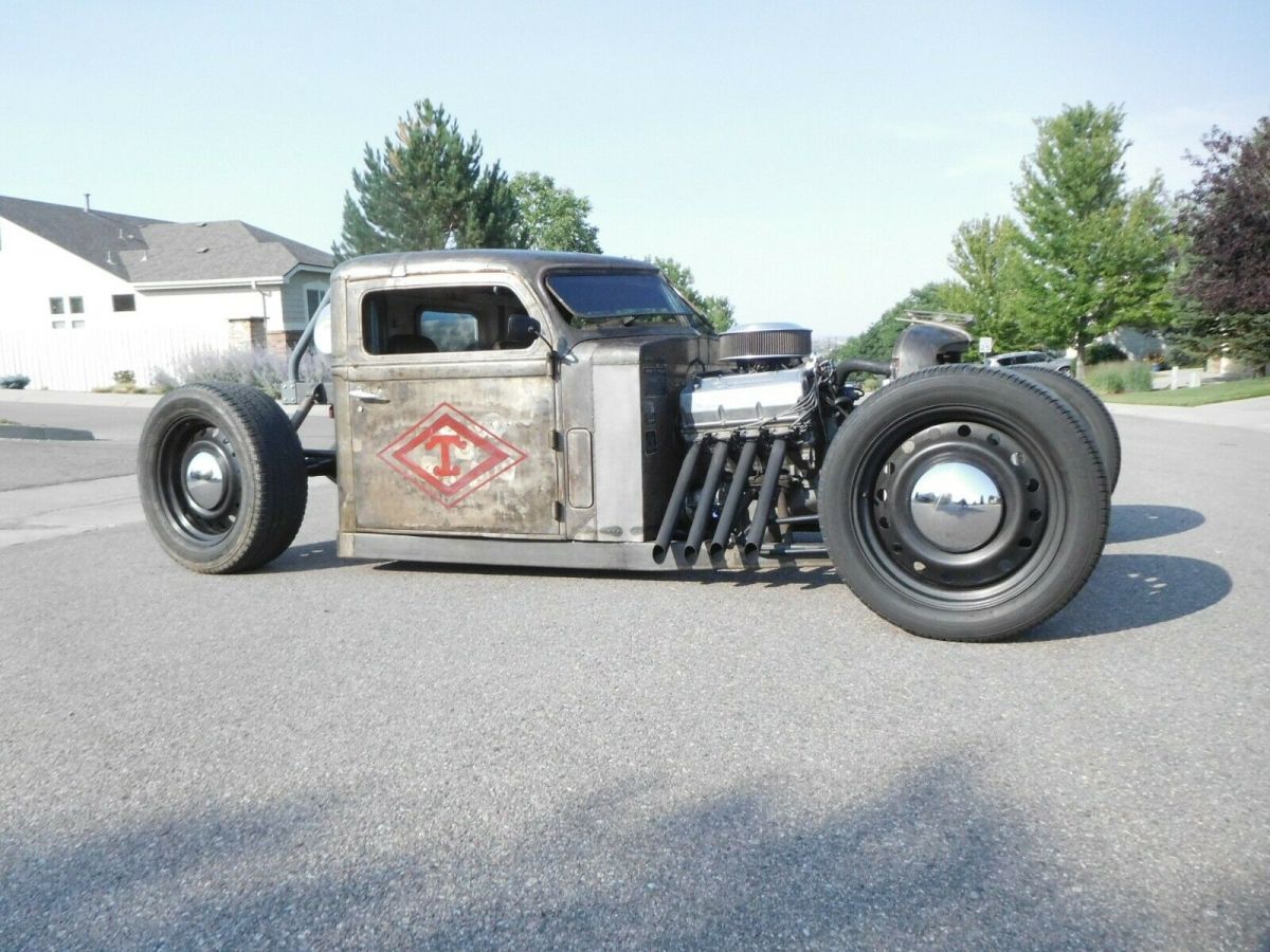 1939 diamond t reo custom pickup truck coupe hot rat rod 400 ford