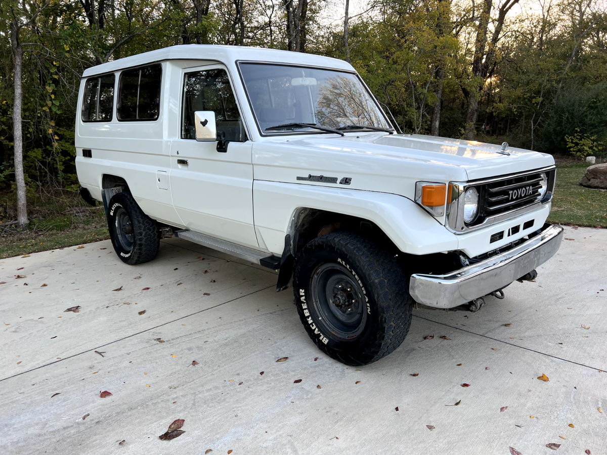 1992 toyota land cruiser fzj75 troopy suv - 70 series