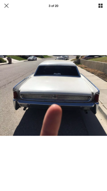 lincoln continental 1961