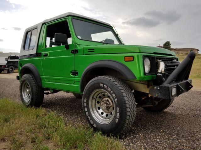 no reserve! 90k miles turbo charged samurai 4x4 4wd removable hardtop jeep utv