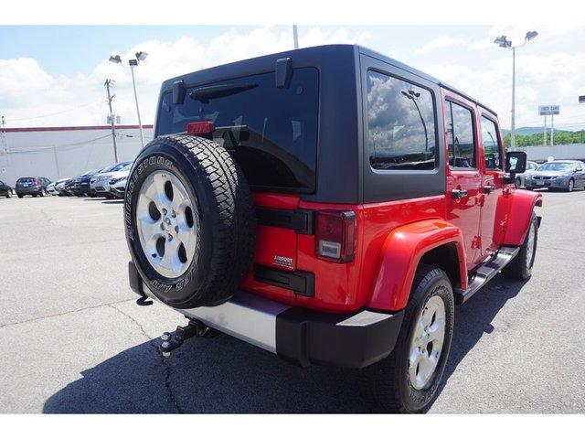 used 2015 jeep wrangler 4wd unlimited sahara alcoa, tn 37701 for sale in alcoa, tennessee