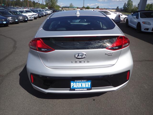 2018 hyundai ioniq hybrid blue