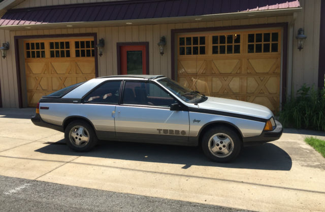 1984 renault fuego turbo - low vin number!! 38 one made -- original - rare