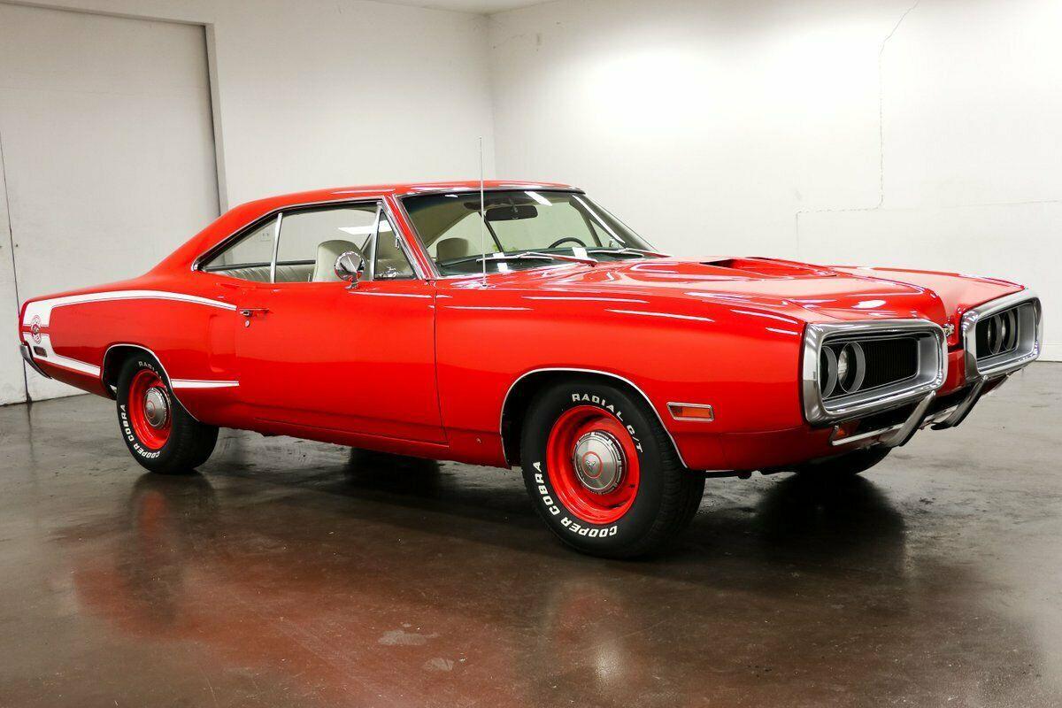 1970 dodge coronet super bee 116 miles red coupe 440ci hp block