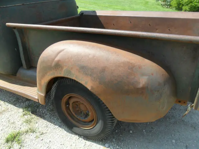 1951 chevrolet 3100 truck 1/2 ton short bed pickup chevy,gmc, rat rod