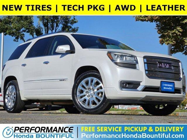 2016 gmc acadia denali