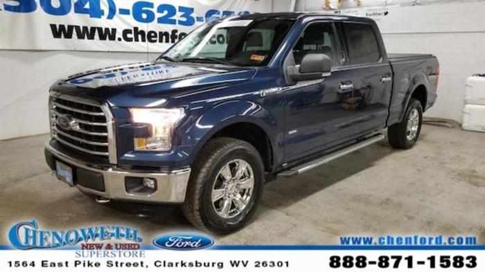 2015 ford f-150 xlt 4x4 xlt 4dr supercrew 6.5 ft. sb for sale in clarksburg, west virginia