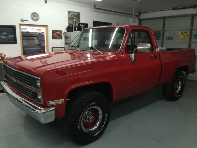 1983 chevrolet chevy 4x4 silverado short bed big block pickuip truck c10 c15